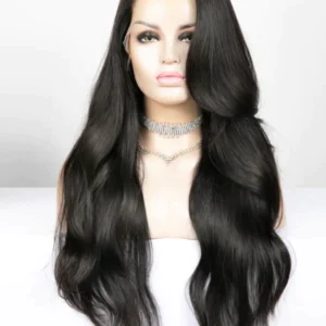 13X6 HD LACE FRONT WIG - NATURAL BLACK BODY WAVE