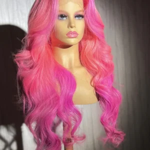 PINK PUMA LACE WIG