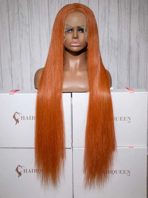 COPPER LACE WIG