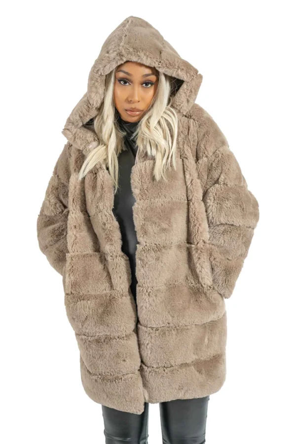 PUFFY BEIGE COAT